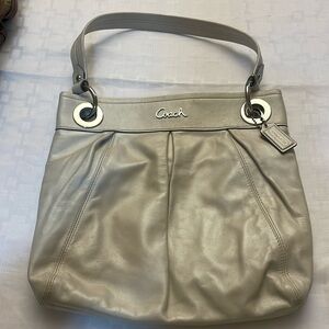 Coach Ashley Leather Handbag F17605